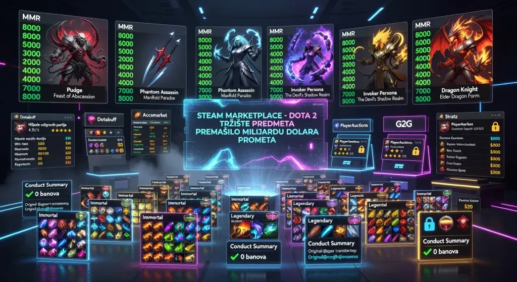 Kako izabrati i upravljati Dota 2 nalogom: Vodič za kupovinu, prodaju i personalizaciju opreme